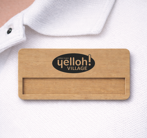[YV2011] Badge de madera